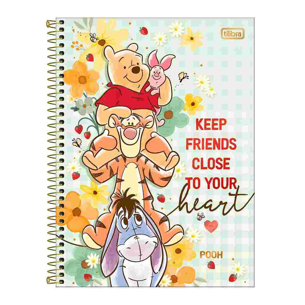 CADERNO C.D. 10X1 POOH